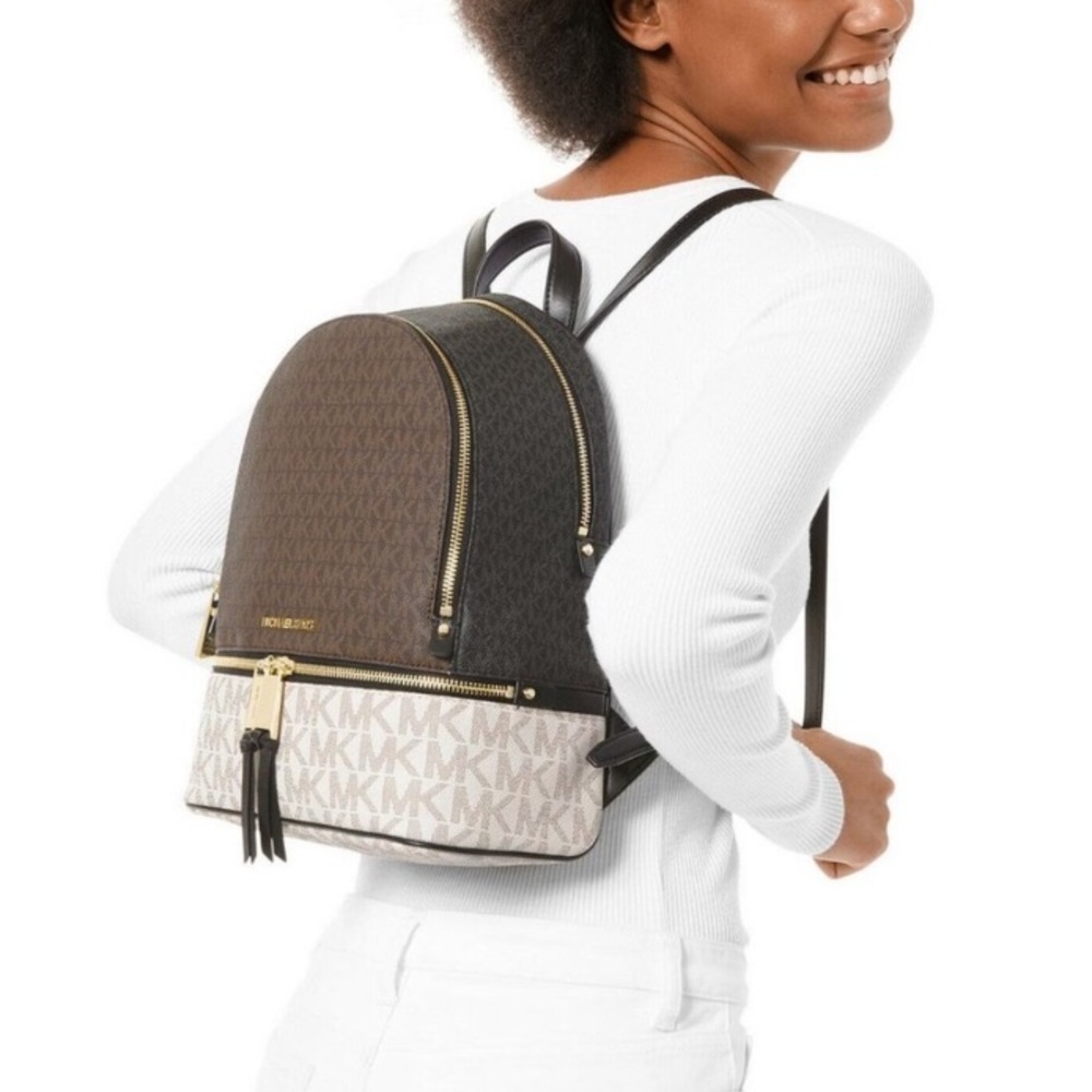 NEW Michael Kors Rhea Designer Backpack